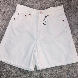 Zara regular Bermuda shorts size 2 34 women’s white NEW